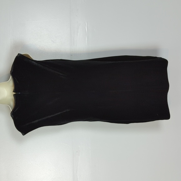 White House Black Market NWT Embroidered Velvet Shift Dress - Picture 5 of 11